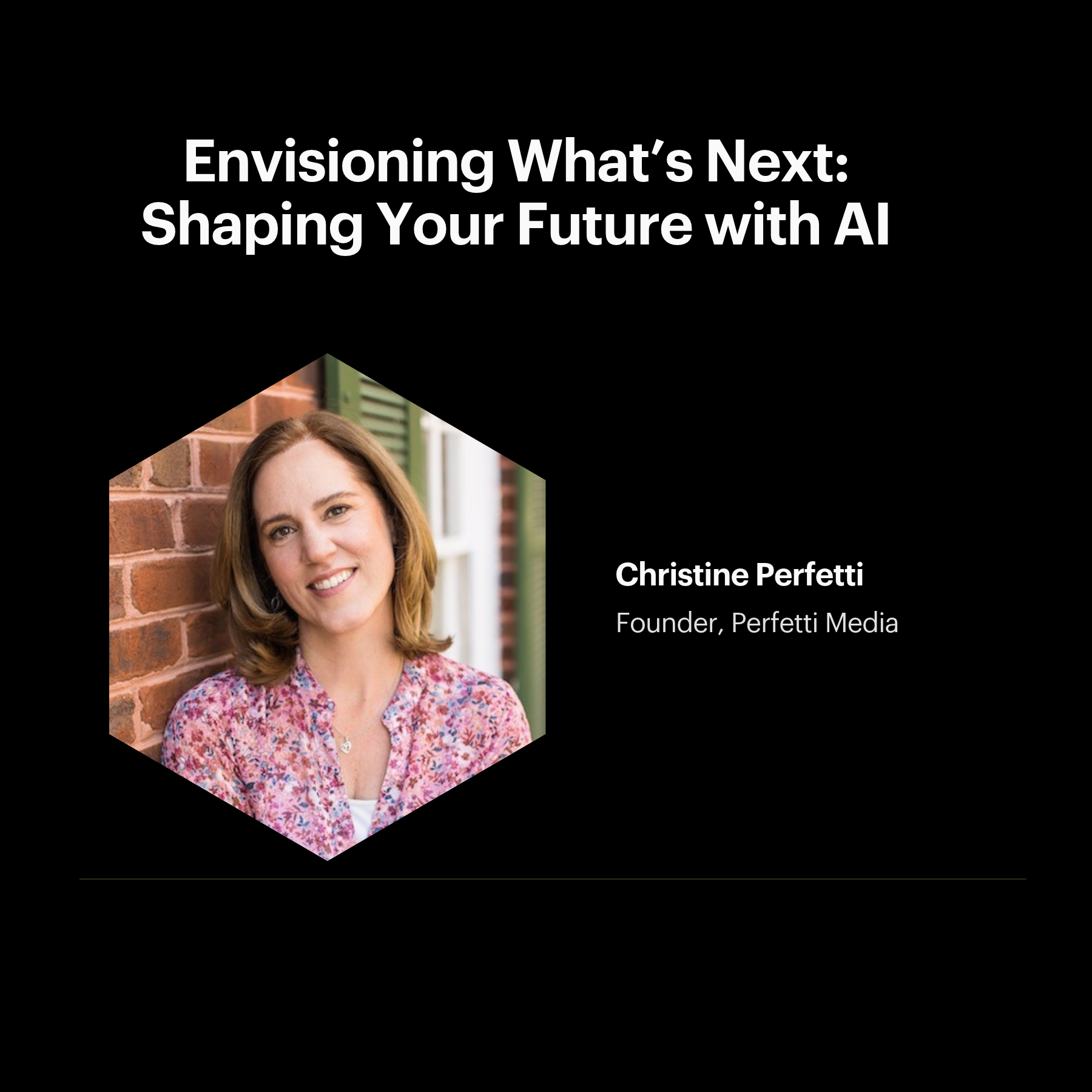 Envisioning What's Next: Shaping Your Future with AI