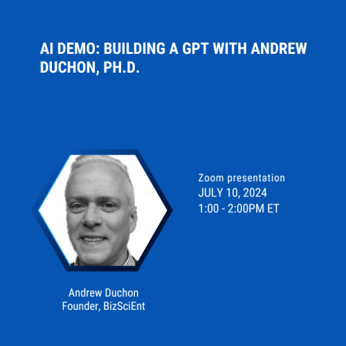 Andrew Duchon, AI Expert